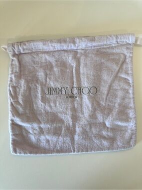 Jimmy Choo Lavender Drawstring Dust Bag